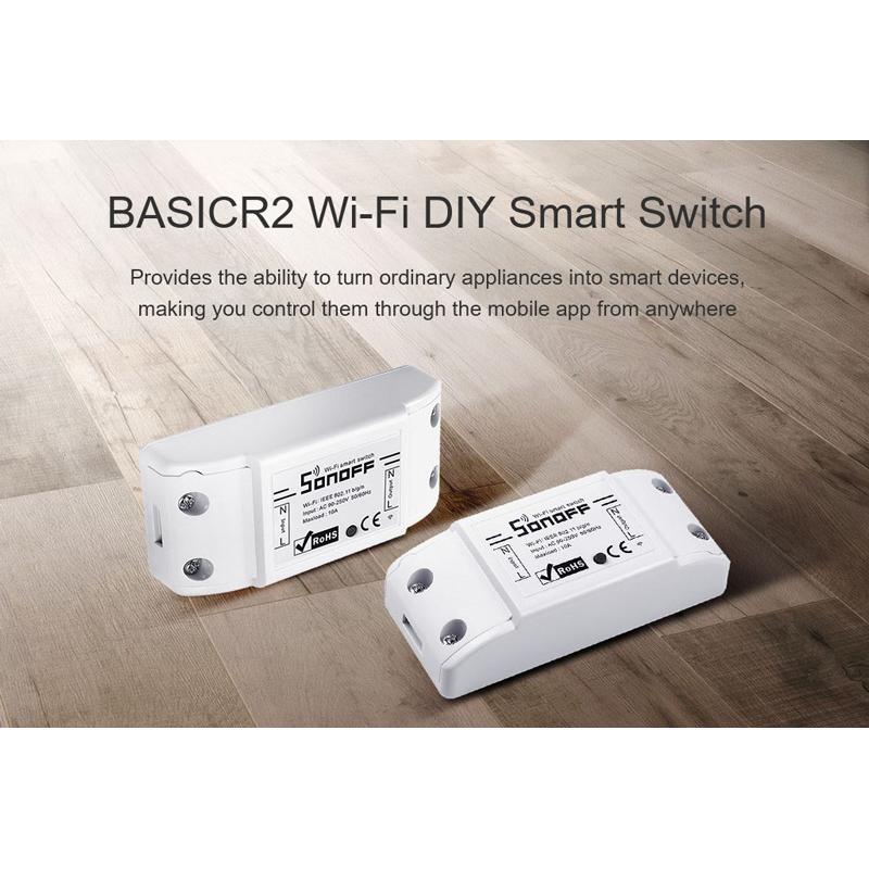 SONOFF Smart Διακόπτης BASICR2, Wifi, 10A, λευκός | eLabstore.gr SONOFF Smart Διακόπτης BASICR2, Wifi, 10A, λευκός | Οικιακές & Προσωπικές Συσκευές | elabstore.gr