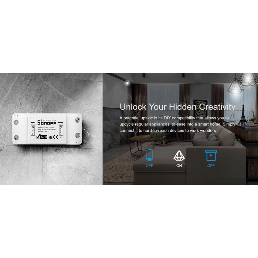 SONOFF Smart Διακόπτης BASICR2, Wifi, 10A, λευκός | eLabstore.gr SONOFF Smart Διακόπτης BASICR2, Wifi, 10A, λευκός | Οικιακές & Προσωπικές Συσκευές | elabstore.gr