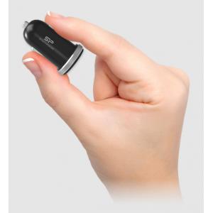 SILICON POWER φορτιστής αυτοκινήτου CC102P, 2x USB, 2.1A, μαύρος | Αξεσουάρ κινητών | elabstore.gr