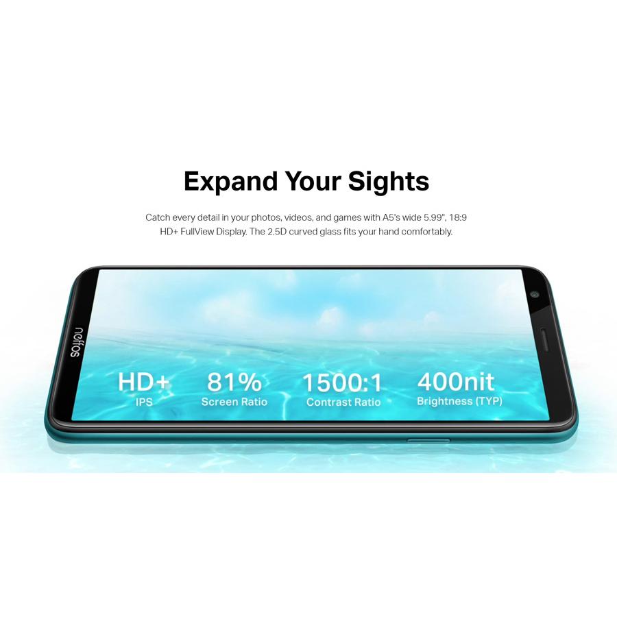 NEFFOS Smartphone A5, 5.99", 9 GO Edition 1/16GB, Quad Core, γκρι | eLabstore.gr NEFFOS Smartphone A5, 5.99", 9 GO Edition 1/16GB, Quad Core, γκρι | Mobile Συσκευές | elabstore.gr