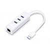 TP-LINK Αντάπτορας USB 3.0 Hub & Gigabit, 3 Port, 18.5cm | Συνοδευτικά PC | elabstore.gr