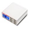 USB φορτιστής 6 θέσεων με LCD monitor UFC-899, 5V 6A, 30W | Εργαλεία | elabstore.gr
