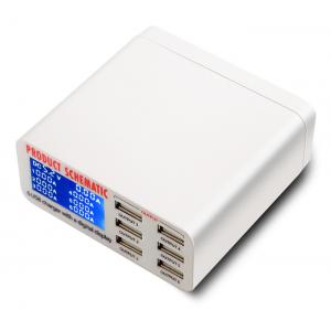 USB φορτιστής 6 θέσεων με LCD monitor UFC-899, 5V 6A, 30W | Εργαλεία | elabstore.gr