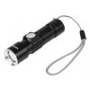 VIPOW φακός URZ0914 με ζουμ, 3W 120 lumen, μεταλλικός, μαύρος | Φωτισμός | elabstore.gr