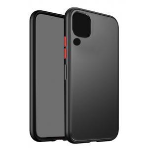 VENNUS Θήκη Color Button VNS-0016 για Huawei P40 Lite, μαύρη | Αξεσουάρ κινητών | elabstore.gr