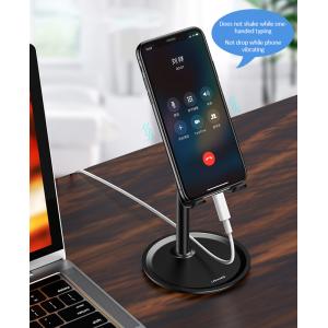 USAMS βάση smartphone US-ZJ048, ρυθμιζόμενη, μεταλλική, μαύρη | Αξεσουάρ κινητών | elabstore.gr