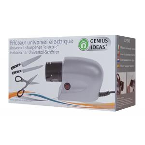 GENIUS IDEAS ηλεκτρικό ακονιστήρι μαχαιριών 006540, γκρι | eLabstore.gr GENIUS IDEAS ηλεκτρικό ακονιστήρι μαχαιριών 006540, γκρι | Οικιακές & Προσωπικές Συσκευές | elabstore.gr