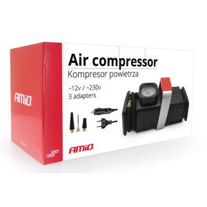 AMIO συμπιεστής αέρος αυτοκινήτου 01134, 12V-220V, max 200PSI | eLabstore.gr AMIO συμπιεστής αέρος αυτοκινήτου 01134, 12V-220V, max 200PSI | Gadgets | elabstore.gr