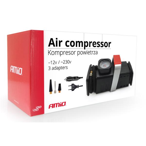 AMIO συμπιεστής αέρος αυτοκινήτου 01134, 12V-220V, max 200PSI | eLabstore.gr AMIO συμπιεστής αέρος αυτοκινήτου 01134, 12V-220V, max 200PSI | Gadgets | elabstore.gr