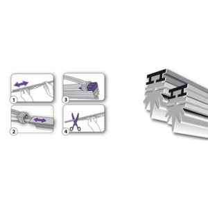 GENIUS IDEAS μάκτρο υαλοκαθαριστήρα 016370, 7 σημείων, universal, 2τμχ | Gadgets | elabstore.gr