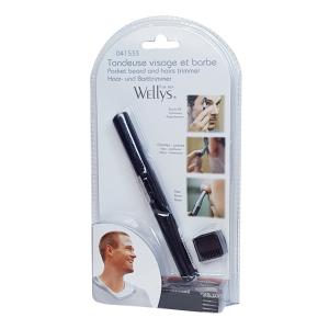 WELLYS φορητό trimmer για γένια και μαλλιά 041533, μαύρο | Οικιακές & Προσωπικές Συσκευές | elabstore.gr