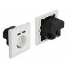 DELOCK Αντάπτορας ρεύματος 11471, 2x USB, 2.4A, λευκός | Τροφοδοσία Ρεύματος | elabstore.gr