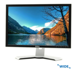 Used Monitor 2007w TFT/DELL/20"/1680x1050/Wide/Silver/Black/D-SUB & DVI-D & USB HUB | ELABSTORE.GR