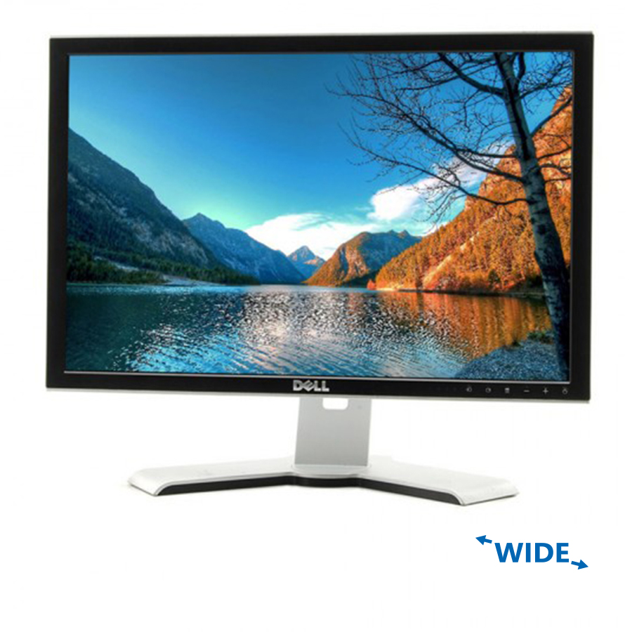 Used Monitor 2007w TFT/DELL/20"/1680x1050/Wide/Silver/Black/D-SUB & DVI-D & USB HUB | eLabstore.gr Used Monitor 2007w TFT/DELL/20"/1680x1050/Wide/Silver/Black/D-SUB & DVI-D & USB HUB | ELABSTORE.GR