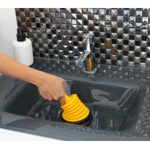 GENIUS IDEAS βεντούζα απόφραξης 143307, mini, κίτρινη | Οικιακές & Προσωπικές Συσκευές | elabstore.gr