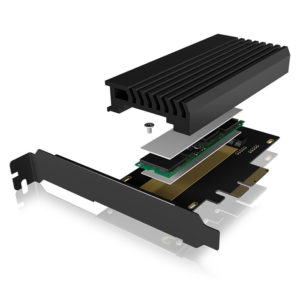 ICY BOX IB-PCI214M2-HSL PCIe CARD WITH M.2 M-KEY SOCKET FOR ONE M.2 NVMe SSD /60 | ΥΠΟΛΟΓΙΣΤΕΣ / ΑΝΑΒΑΘΜΙΣΗ | elabstore.gr