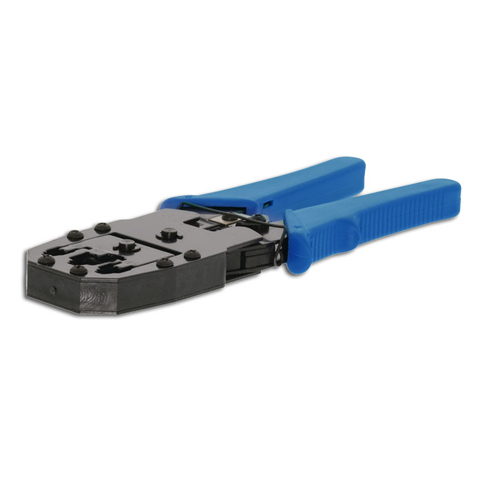 NEDIS CCGP89510BU Crimping Plier Tool RJ45 / RJ11 Blue | ΔΙΚΤΥΑΚΑ / SMART HOME | elabstore.gr