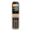 Κινητό NSP 2500DS Flip 2.4"&1.8" Dual Sim Χρυσό | Κινητά Τηλέφωνα | elabstore.gr