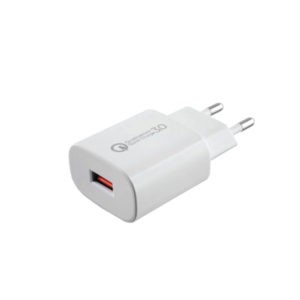 Universal USB 3.0 Fast Travel Wall Charger LTC14 QC 3.0 4000mA 21W Λευκό Lime | Περιφερειακά | elabstore.gr