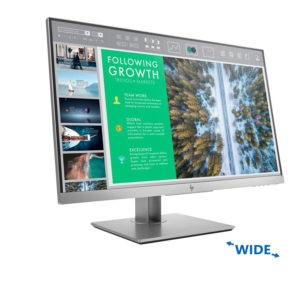 Used Monitor E233 LED/HP/23"/1920x1080/Wide/Black/VGA & HDMI & DisplayPort | ELABSTORE.GR