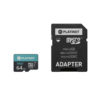 PLATINET microSDXC  SECURE DIGITAL + ADAPTER SD 64GB class10 U1 70MB/s | Περιφερειακά | elabstore.gr