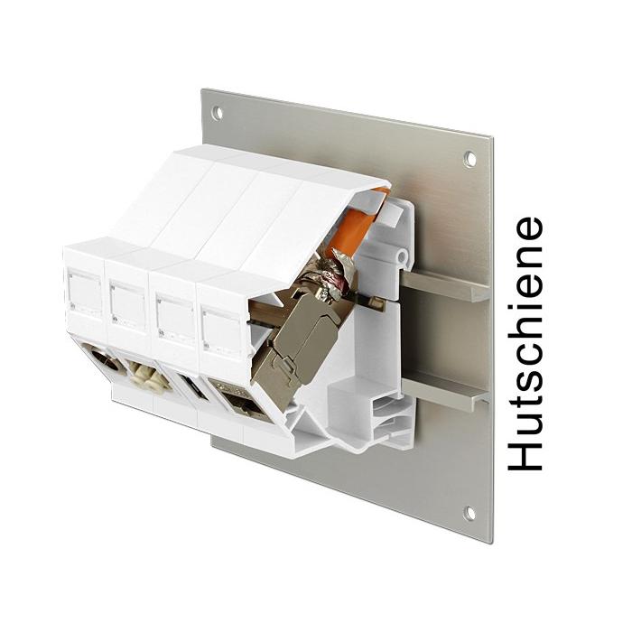 DELOCK Keystone Holder για DIN rails | eLabstore.gr DELOCK Keystone Holder για DIN rails | Εξοπλισμός IT | elabstore.gr