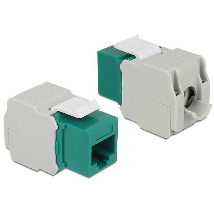 DELOCK Keystone Module RJ45 female, Cat.6 UTP, πράσινο | eLabstore.gr DELOCK Keystone Module RJ45 female, Cat.6 UTP, πράσινο | Εξοπλισμός IT | elabstore.gr