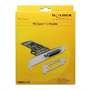 DELOCK Κάρτα Επέκτασης PCI σε Παράλληλη θύρα DB25 Female | PC & Αναβάθμιση | elabstore.gr