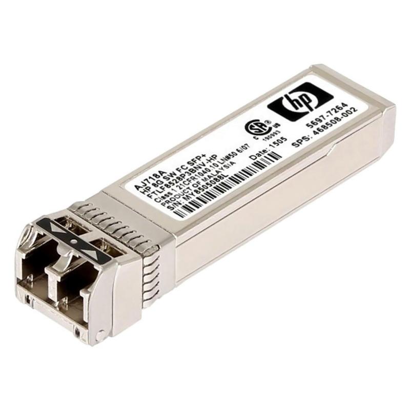 HP used StorageWorks 8Gb Short Wave Fibre Channel SFP AJ718A | eLabstore.gr HP used StorageWorks 8Gb Short Wave Fibre Channel SFP AJ718A | Εξοπλισμός IT | elabstore.gr