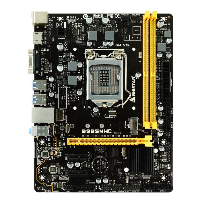 BIOSTAR Μητρική B365MHC, 2x DDR4, s1151, USB 3.1, HDMI, mATX, Ver. 6.1 | eLabstore.gr BIOSTAR Μητρική B365MHC, 2x DDR4, s1151, USB 3.1, HDMI, mATX, Ver. 6.1 | PC & Αναβάθμιση | elabstore.gr