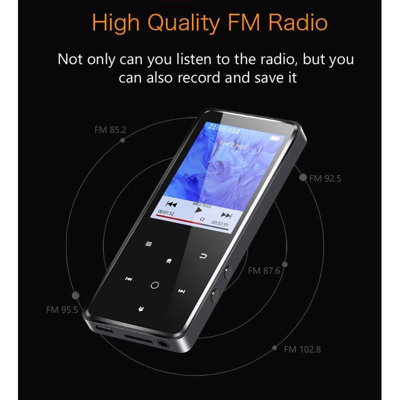 BENJIE Mp4 Player BJ-A12PLUS-K11, Bluetooth, 2.4" OLED, 8GB, μαύρο | eLabstore.gr BENJIE MP4 Player BJ-A12PLUS-K11, Bluetooth, 2.4" OLED, 8GB, μαύρο | Εικόνα & Ήχος | elabstore.gr