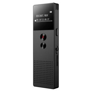 BENJIE Ψηφιακό καταγραφικό ήχου BJ-M23-C6, 8GB, OLED οθόνη, μαύρο | Εικόνα & Ήχος | elabstore.gr