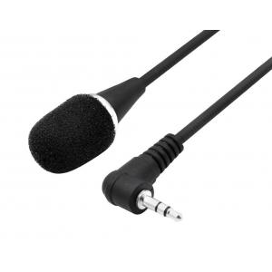 POWERTECH εύκαμπτο μικρόφωνο CAB-J042, 3.5mm, μαύρο | Συνοδευτικά PC | elabstore.gr