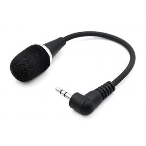 POWERTECH εύκαμπτο μικρόφωνο CAB-J042, 3.5mm, μαύρο | Συνοδευτικά PC | elabstore.gr