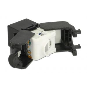 POWERTECH keystone module RJ45 female CAB-N150, Cat.6Α UTP 180°, μαύρο | eLabstore.gr POWERTECH keystone module RJ45 female CAB-N150, Cat.6Α UTP 180°, μαύρο | Εξοπλισμός IT | elabstore.gr
