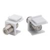 POWERTECH F-Coupler adapter CAB-N154 για patch panel, λευκό | Εξοπλισμός IT | elabstore.gr