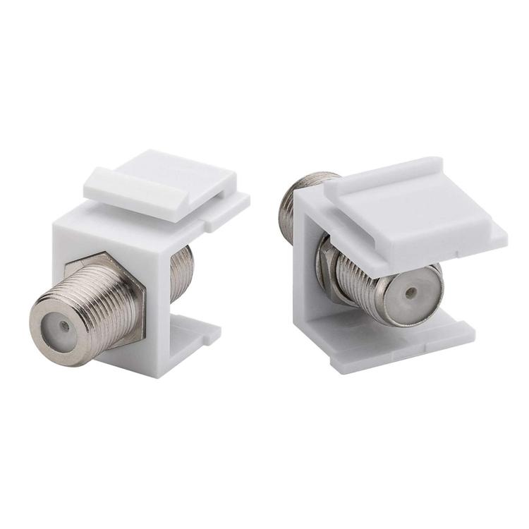 POWERTECH F-Coupler adapter CAB-N154 για patch panel, λευκό | eLabstore.gr POWERTECH F-Coupler adapter CAB-N154 για patch panel, λευκό | Εξοπλισμός IT | elabstore.gr