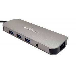 POWERTECH Docking station CAB-UC036, type-C, IC PS176 | Αξεσουάρ για Laptop | elabstore.gr