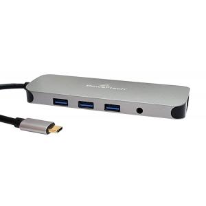 POWERTECH Docking station CAB-UC036, type-C, IC PS176 | Αξεσουάρ για Laptop | elabstore.gr