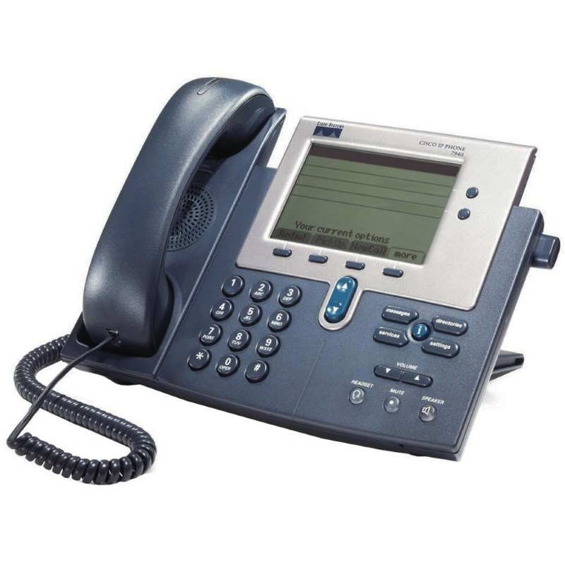 CISCO used IP Phone CP-7940G, Dark Gray | eLabstore.gr CISCO used IP Phone CP-7940G, Dark Gray | Εξοπλισμός IT | elabstore.gr