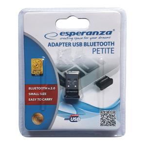 ESPERANZA USB Adapter Petite EA159, Bluetooth 2.0 EDR, μαύρο | eLabstore.gr ESPERANZA USB Adapter Petite EA159, Bluetooth 2.0 EDR, μαύρο | Δικτυακά | elabstore.gr