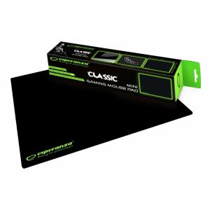 ESPERANZA Gaming mouse pad Classic EGP101K, 25x20x0.2cm, μαύρο | Συνοδευτικά PC | elabstore.gr