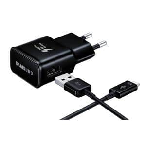 SAMSUNG Φορτιστής τοίχου EP-TA20EBECGWW, USB Type-C, 15W 2A, μαύρο | Αξεσουάρ κινητών | elabstore.gr
