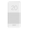 GOLF Power bank Candy G81 20000mAh, 2x output, 2.1A, λευκό | Αξεσουάρ κινητών | elabstore.gr
