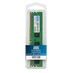 GOODRAM Μνήμη DDR4 UDIMM GR2400D464L17S-8G, 8GB, 2400MHz PC4-19200, CL17 | PC & Αναβάθμιση | elabstore.gr