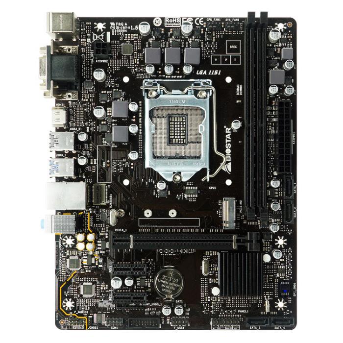 BIOSTAR Μητρική H310MHD, 2x DDR4, s1151, USB 3.1, HDMI, mATX, Ver. 6.0 | eLabstore.gr BIOSTAR Μητρική H310MHD, 2x DDR4, s1151, USB 3.1, HDMI, mATX, Ver. 6.0 | PC & Αναβάθμιση | elabstore.gr