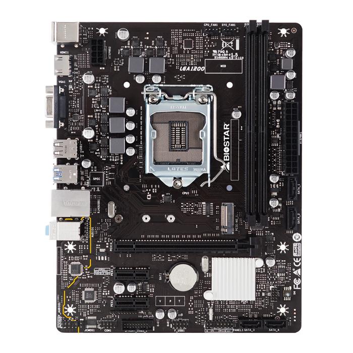 BIOSTAR Μητρική H410MH, 2x DDR4, s1200, USB 3.2, HDMI, uATX, Ver. 6.0 | eLabstore.gr BIOSTAR Μητρική H410MH, 2x DDR4, s1200, USB 3.2, HDMI, mATX, Ver. 6.0 | PC & Αναβάθμιση | elabstore.gr