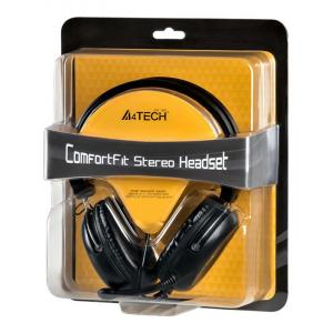 A4TECH Headset HU-35, USB, 40mm ακουστικά, 102 dB, μαύρα | eLabstore.gr A4TECH Headset HU-35, USB, 40mm ακουστικά, 102 dB, μαύρα | Συνοδευτικά PC | elabstore.gr