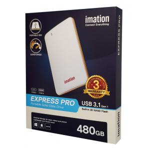 IMATION SSD Express Pro 480GB, portable, USB 3.1, USB-C, 400-350MB/s | PC & Αναβάθμιση | elabstore.gr