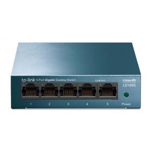 TP-LINK Desktop Switch LS105G, 5-port 10/100/1000Mbps, Ver. 1.0 | Δικτυακά | elabstore.gr
